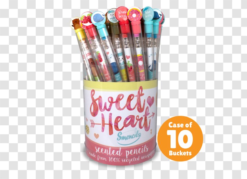 Pencil Colored Smecils 5 Pack Graphite Smencils Cylinder Dkl Marketing Ltd Smens Display Tower Sweetheart Smencil Sets 2 - Pens - Disney Tsum Plastic Transparent PNG