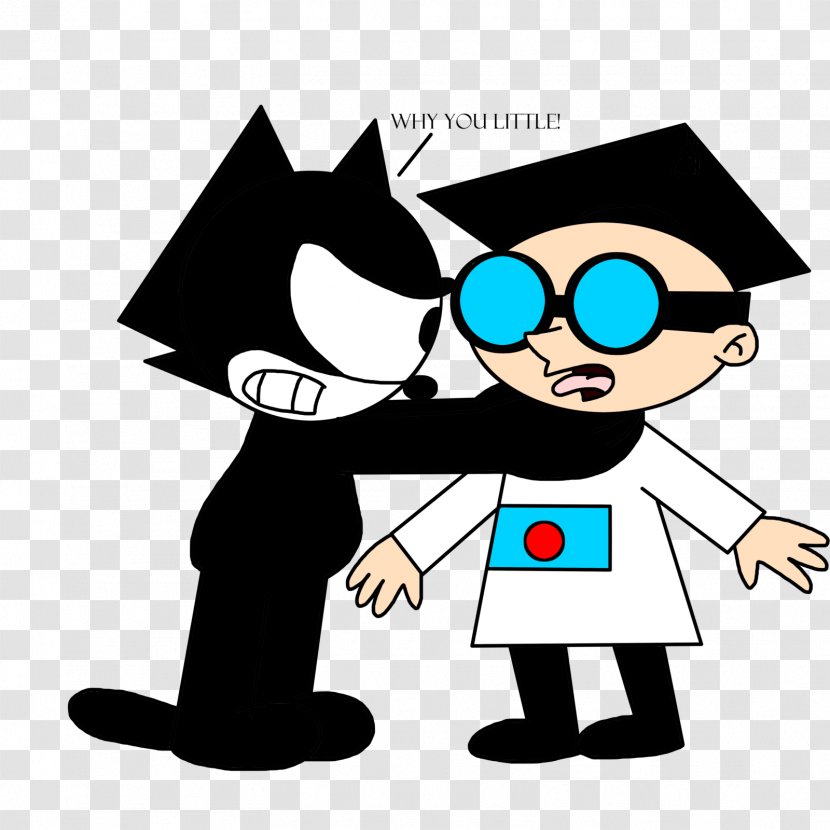 Felix The Cat Strangling Cartoon Drawing Male - Deviantart Transparent PNG