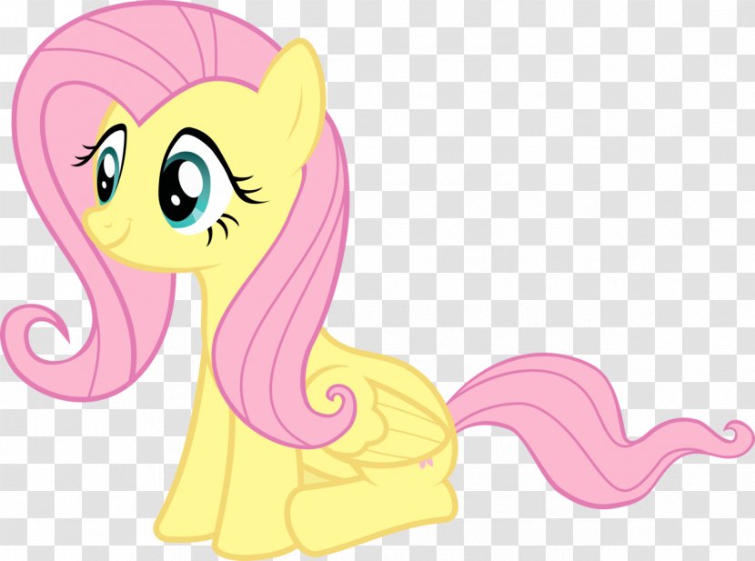 Fluttershy Rarity Pinkie Pie My Little Pony - Cartoon Transparent PNG