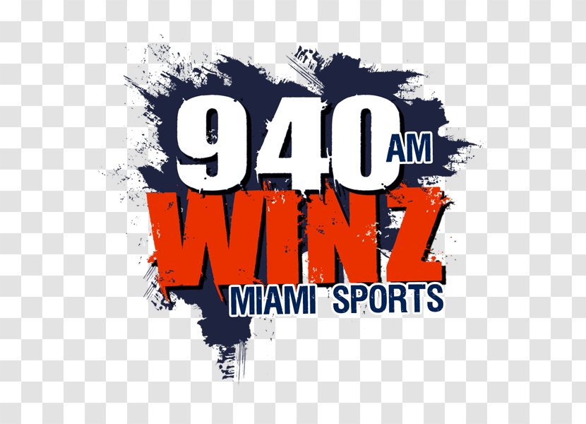 Miami Dolphins WINZ Internet Radio Logo - Brand Transparent PNG