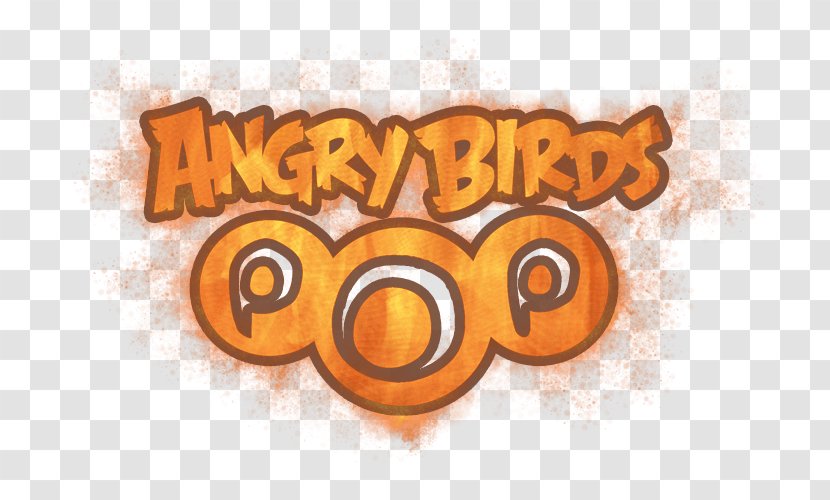 Logo Brand Font - Orange - Angry Birds POP! Transparent PNG