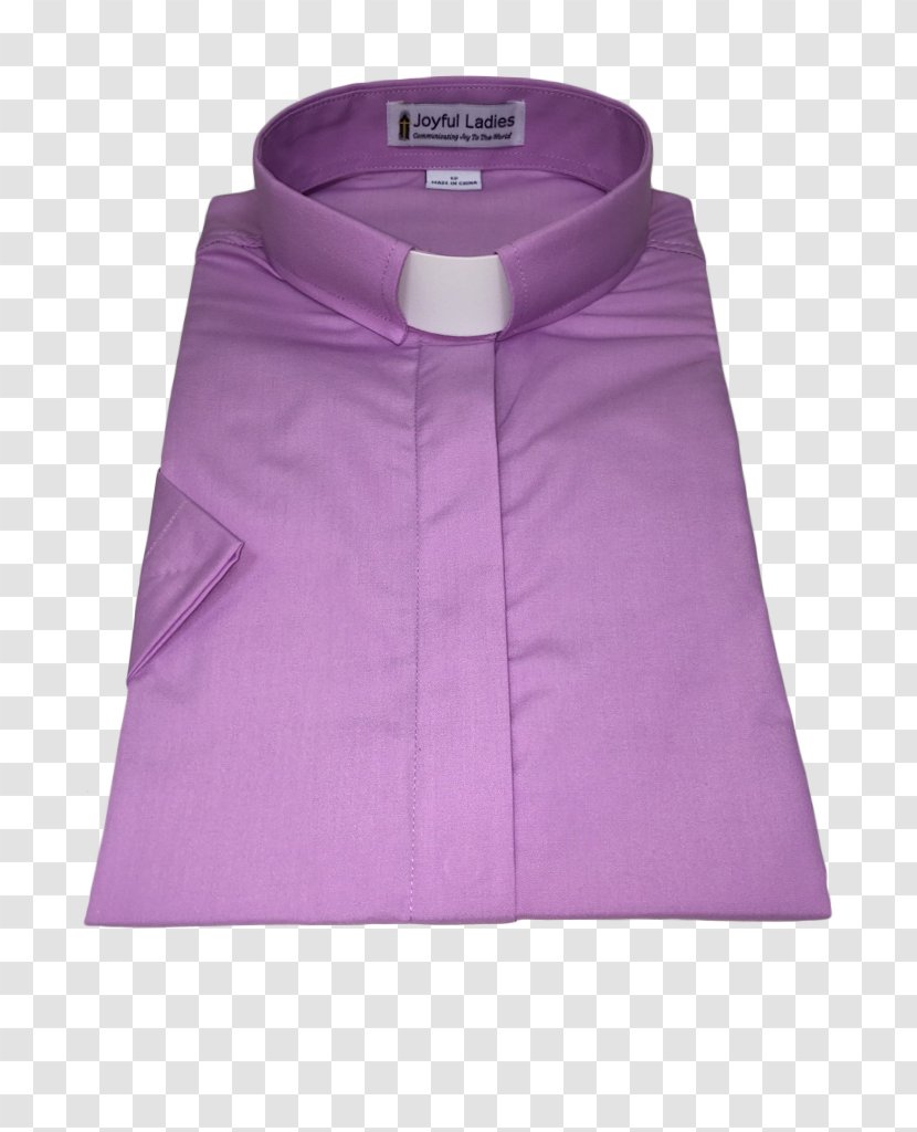 Sleeve - Lilac - CoLlar Shirt Transparent PNG