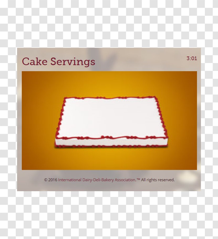 Rectangle Training - Slices Of Cake Transparent PNG