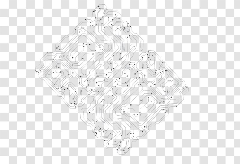 White Black Angle Pattern - Science And Technology Shading Transparent PNG