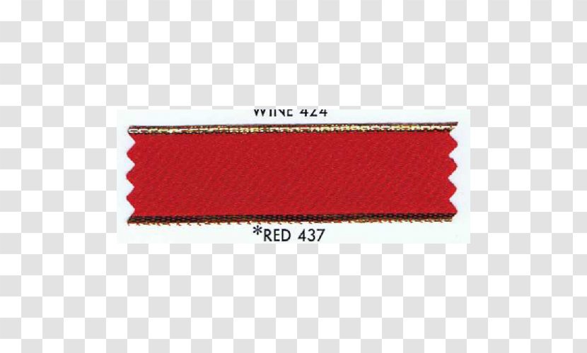 Brand Rectangle - Stage Red Silk Ribbon Transparent PNG