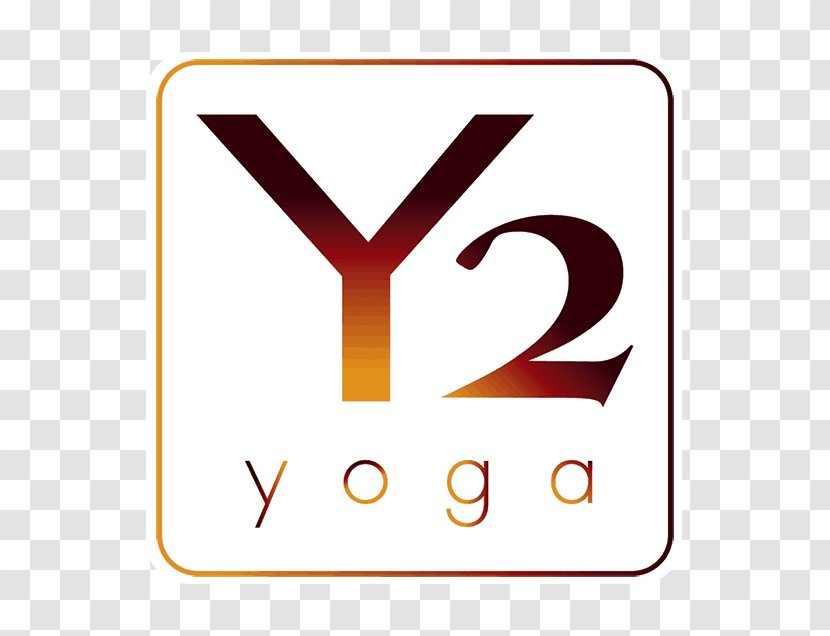 Y2 Yoga Logo Showmars Village At Robinson Farm - Gradient Blue Box Transparent PNG