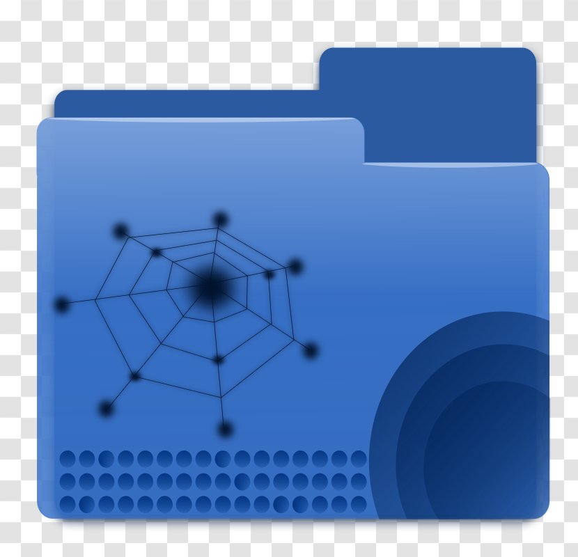 Spider Web Line Clip Art - Electric Blue - Computer Icon Transparent PNG