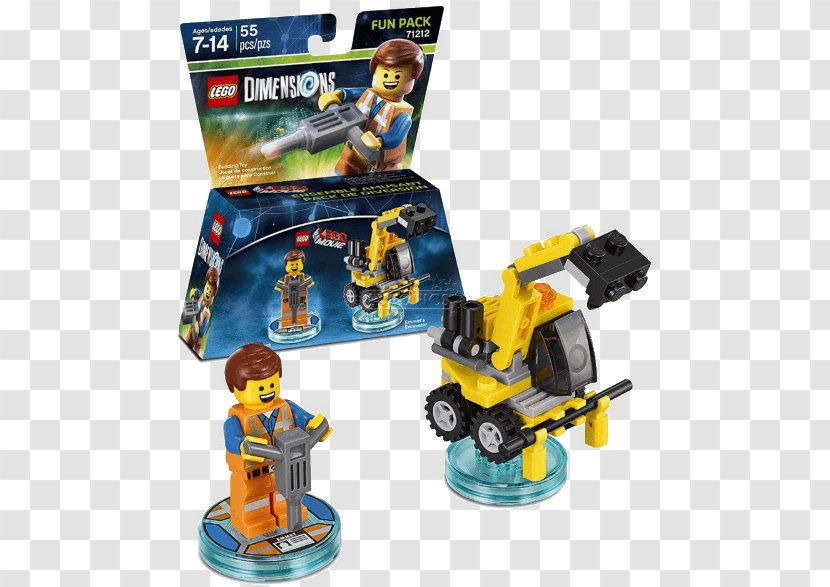 Lego Dimensions Emmet LEGO City Undercover Wyldstyle - Robot - Movie Transparent PNG