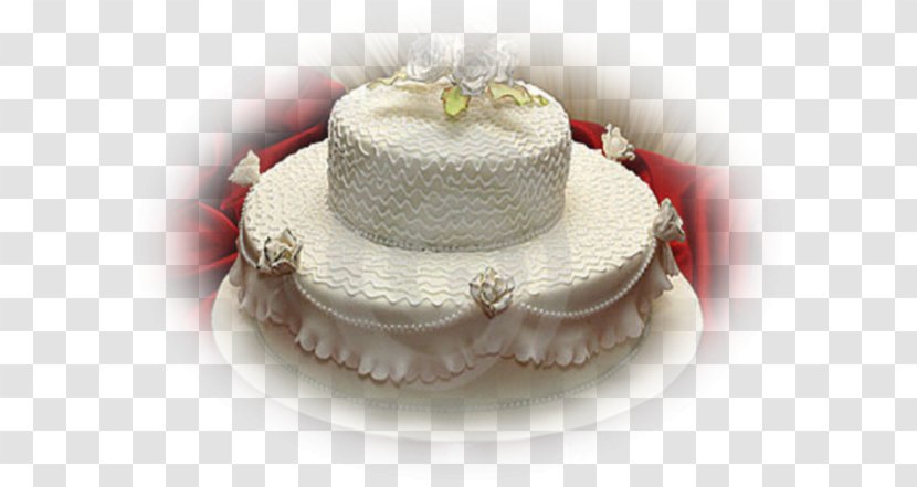 Wedding Cake Torte Marzipan Transparent PNG