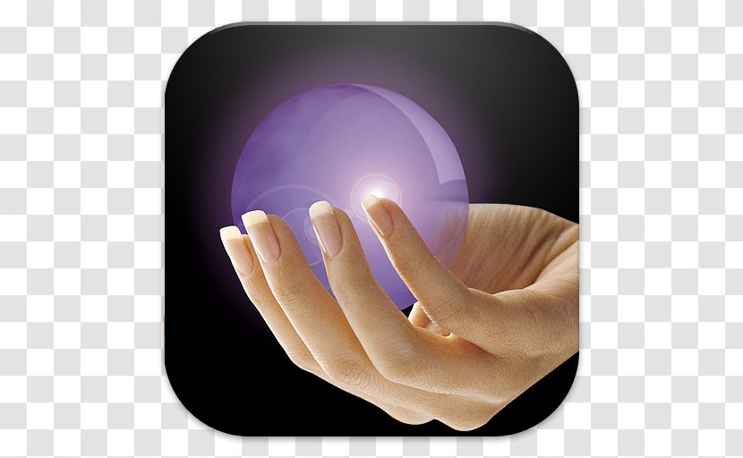 Crystal Ball Hand Woman Transparent PNG
