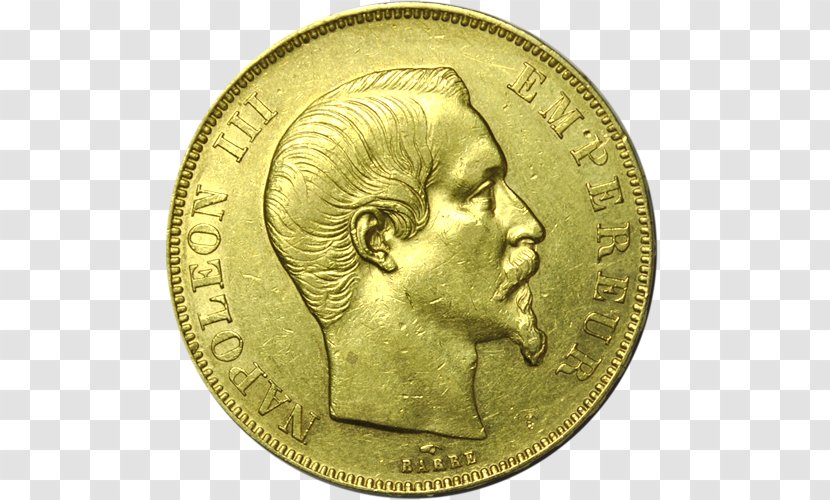 Gold Coin Godot & Fils Neuilly Napoléon - Nickel Transparent PNG