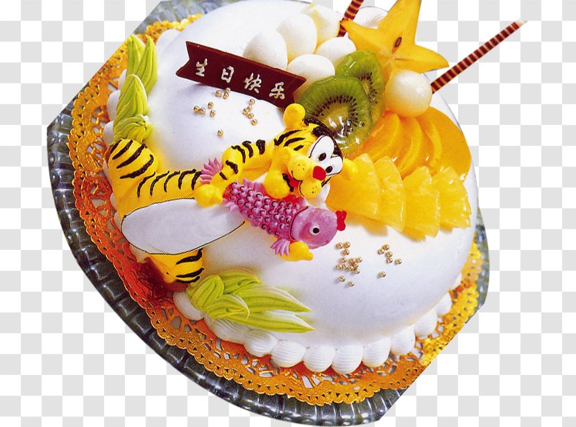 Fruitcake Torte Birthday Cake Cream - Creative Cakes Transparent PNG