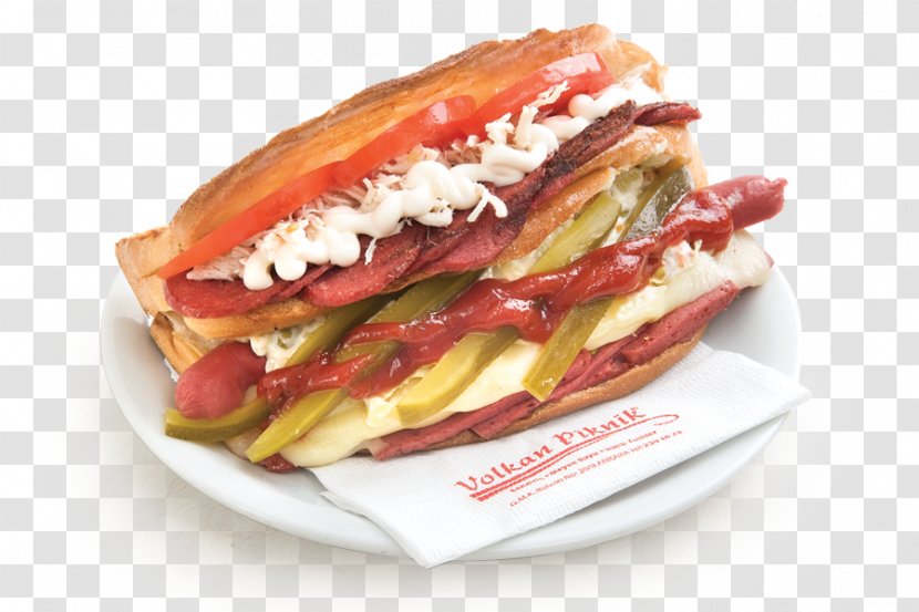 Chicago-style Hot Dog Ham And Cheese Sandwich Breakfast Submarine Bocadillo - Toast Transparent PNG