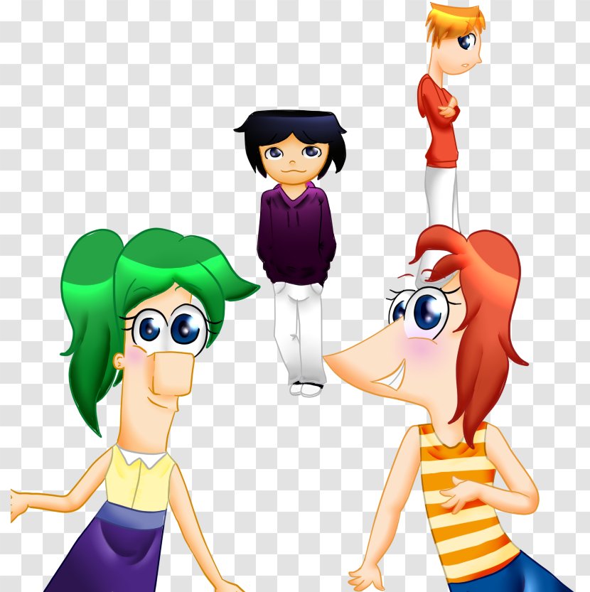 Phineas Flynn Ferb Fletcher Gender Bender Transparent PNG