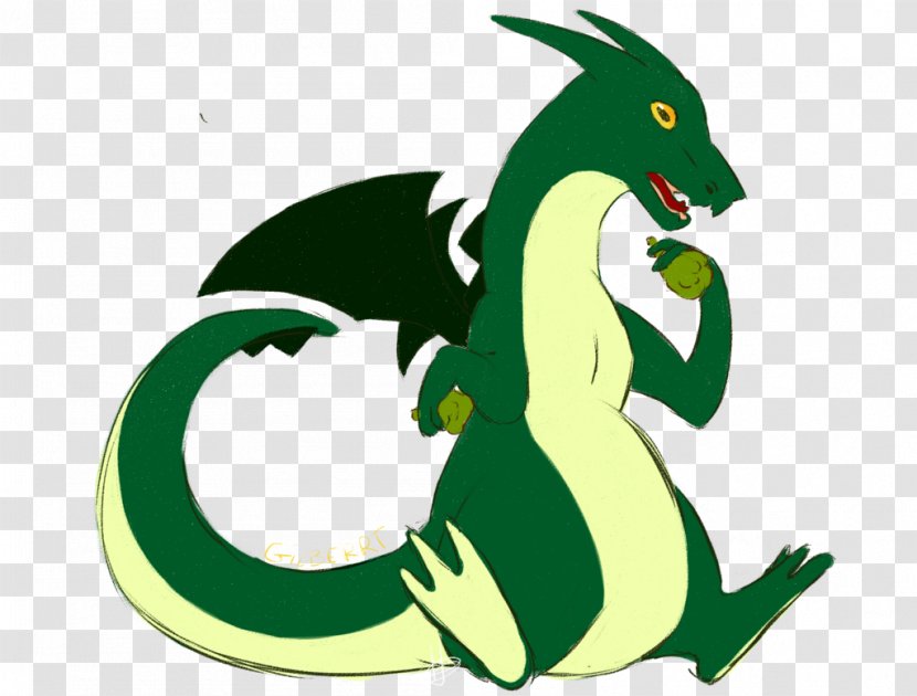 Dragon Cartoon Organism Clip Art - Mythical Creature Transparent PNG