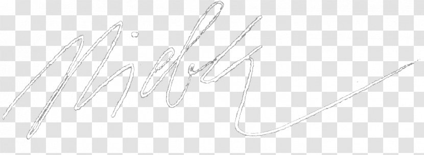 White Line Art - Black And Transparent PNG