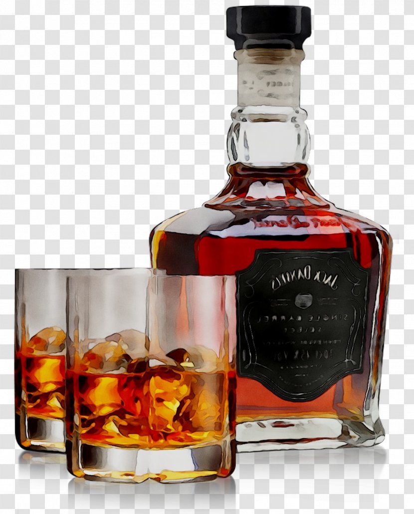 Liqueur Glass Bottle Whiskey Alcoholic Beverages Product - Alcohol - Barware Transparent PNG