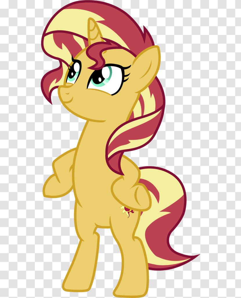 Sunset Shimmer Pony Rarity Twilight Sparkle Princess Cadance - Tail - Horse Transparent PNG