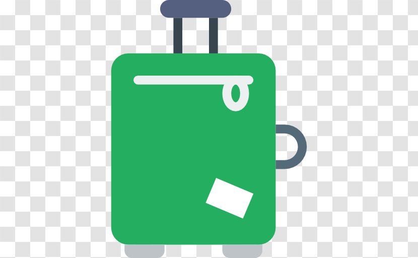 Suitcase Baggage Cart Hand Luggage Icon - Rectangle Transparent PNG