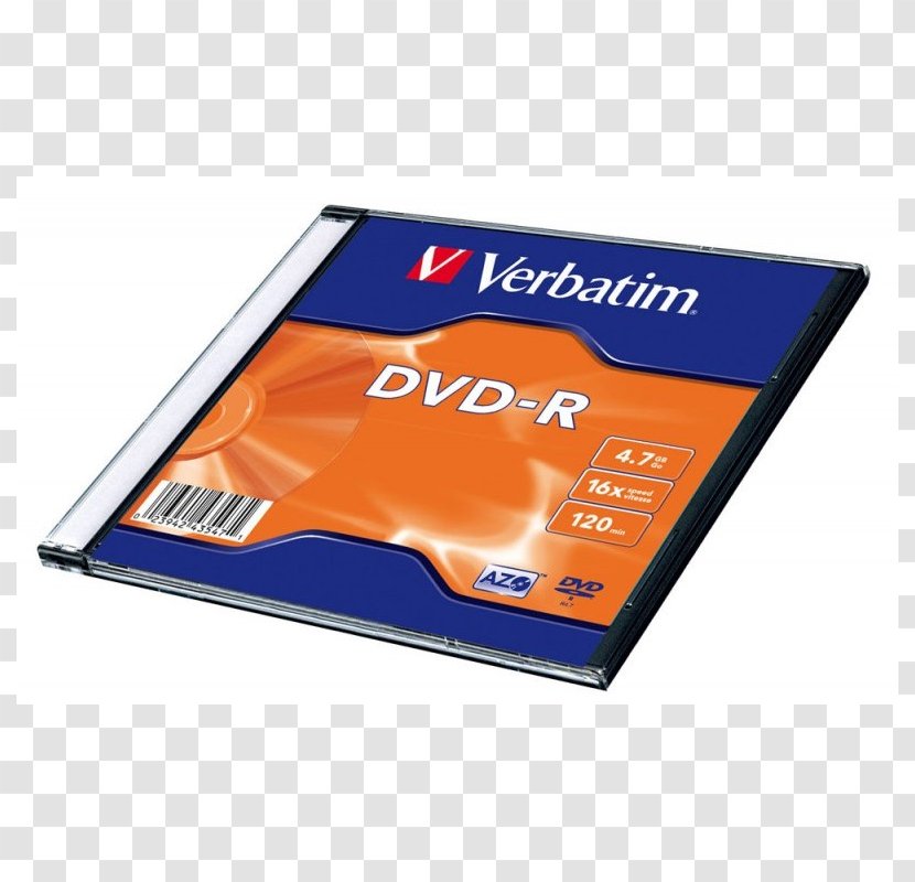 Blu-ray Disc DVD Recordable Verbatim Corporation Compact - Electronic Device - Dvd Transparent PNG