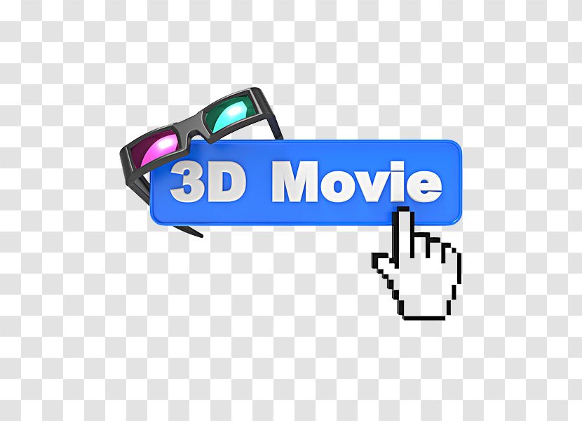 3D Film Anaglyph Glasses Photography Illustration - Stock - Movie Transparent PNG