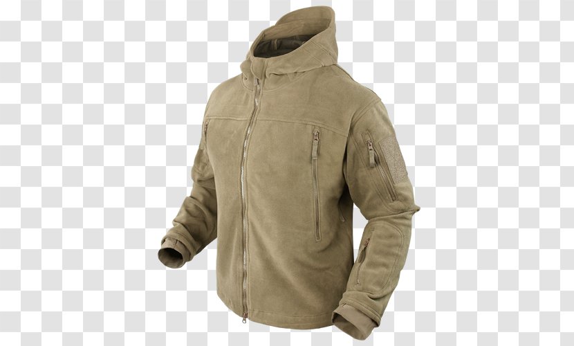 Fleece Jacket Polar Hoodie - Sweatshirt - With Hood Transparent PNG