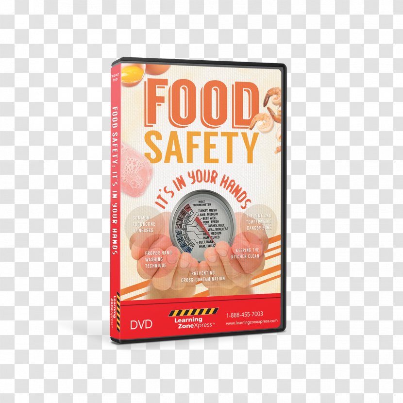 Food Safety DVD Video STXE6FIN GR EUR - Temperature Danger Zone Transparent PNG