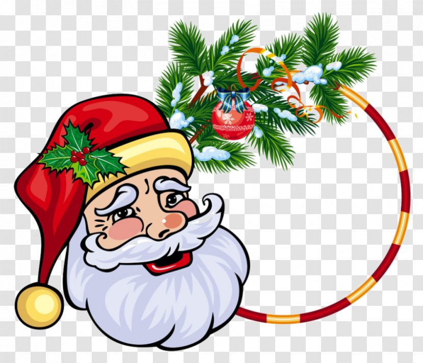 Santa Claus Christmas Day Decoration Image Illustration - Fictional Character Transparent PNG