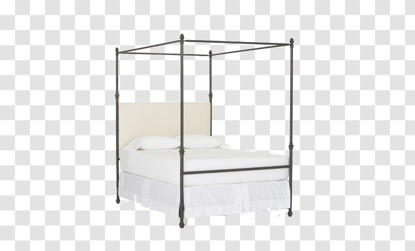 Bed Frame Canopy Bedroom Furniture - Curtain - 3d Model Bed,Furniture Transparent PNG