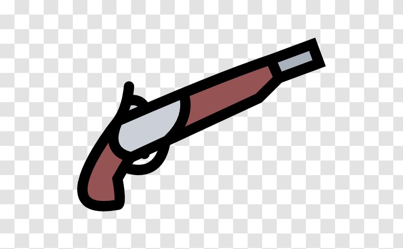 Pistol Ranged Weapon Revolver Gun - Bullet Transparent PNG