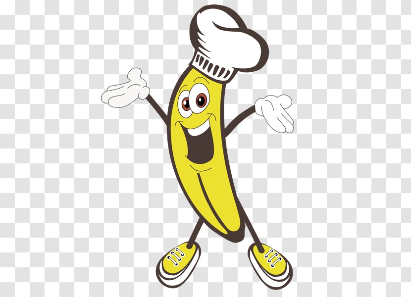 Banana Cartoon - Happy - Emoticon Transparent PNG