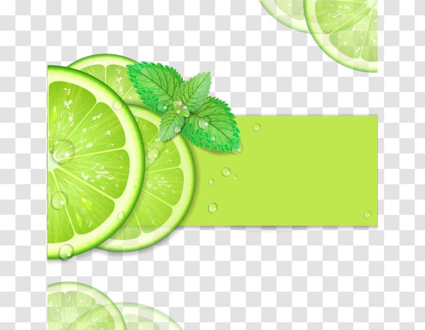 Juice Lemonade Orange - Key Lime - Fresh Lemon Fruit Vector Material Transparent PNG