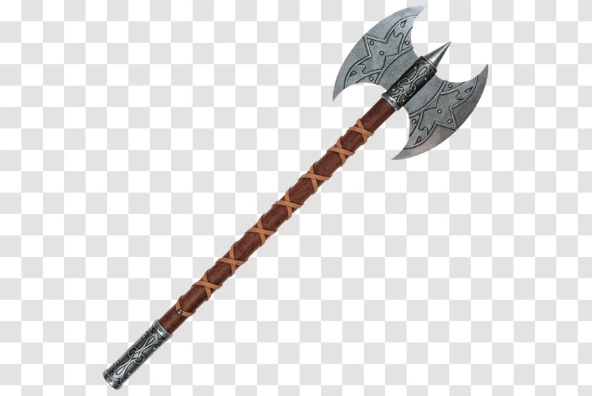 Battle Axe Middle Ages Dane Knife - Hand Transparent PNG