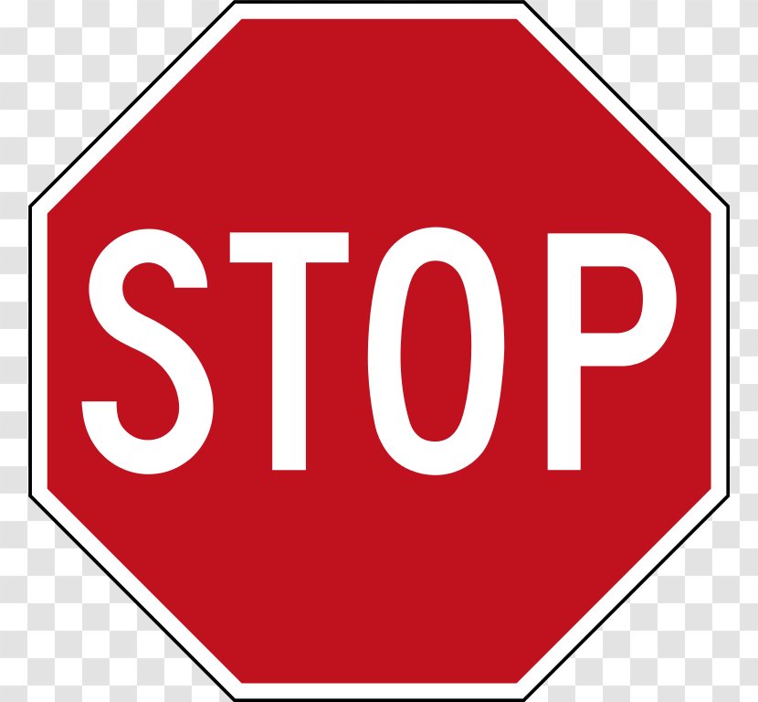 Stop Sign Manual On Uniform Traffic Control Devices Copyright All-way Clip Art - Signage - Free Printable Transparent PNG
