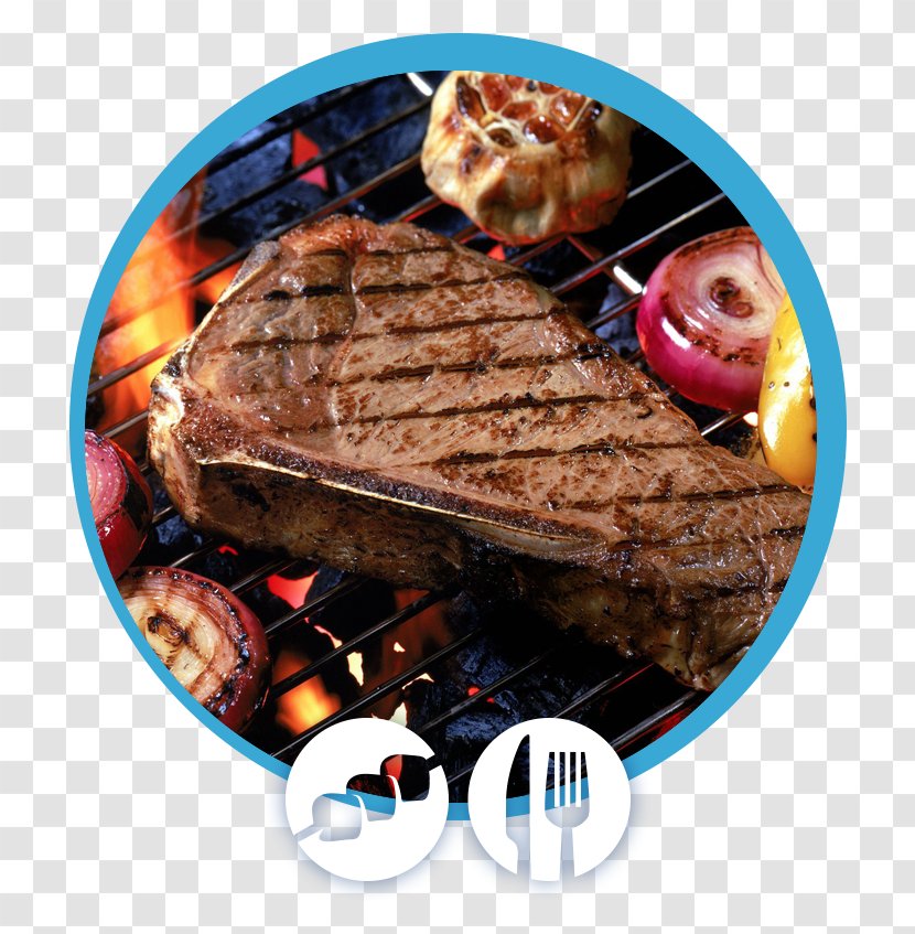 Barbecue Ribs Asado Grilling Beefsteak - Beef - Grill Restaurant Transparent PNG