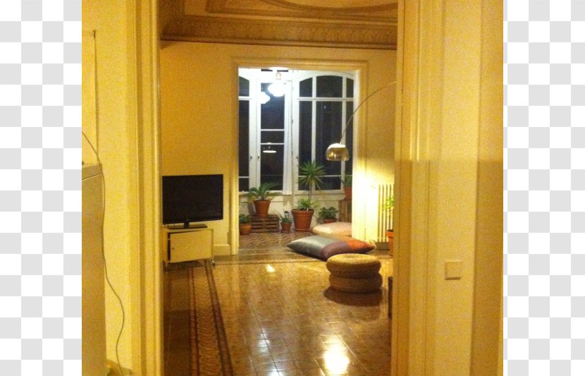 Wood Flooring Window Curtain Living Room - Lighting Transparent PNG