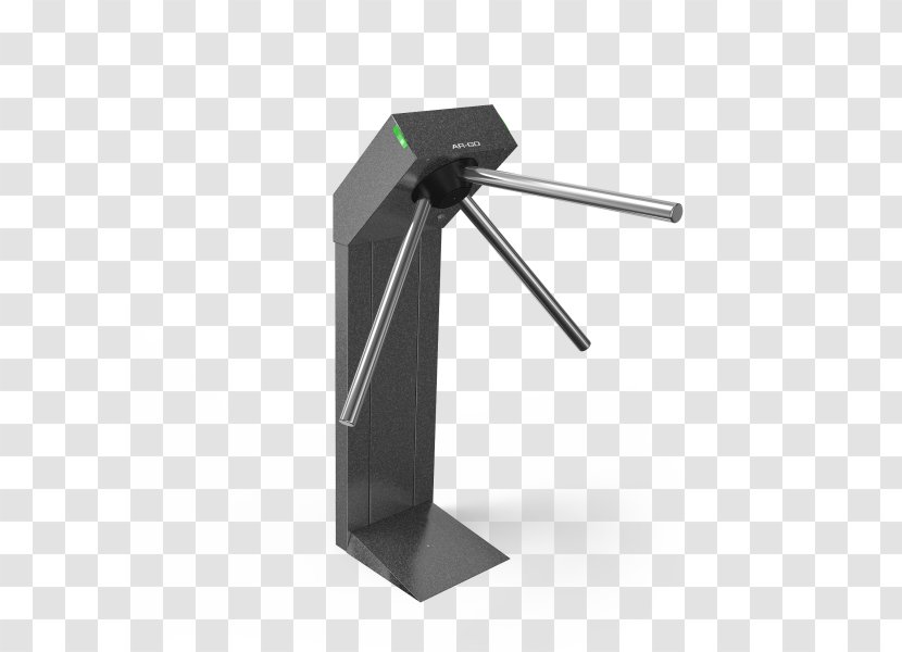 Turnstile System Tripod Access Control Stainless Steel Transparent PNG