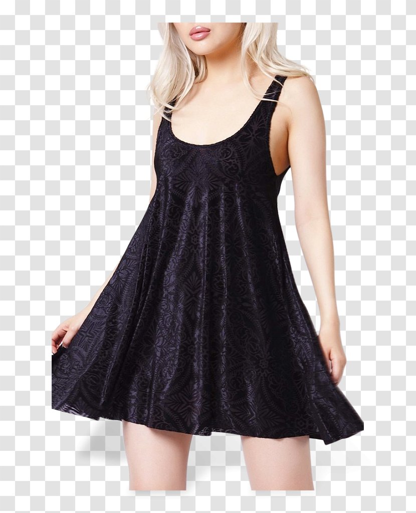 Little Black Dress Sleeve Clothing Gown - Women Transparent PNG