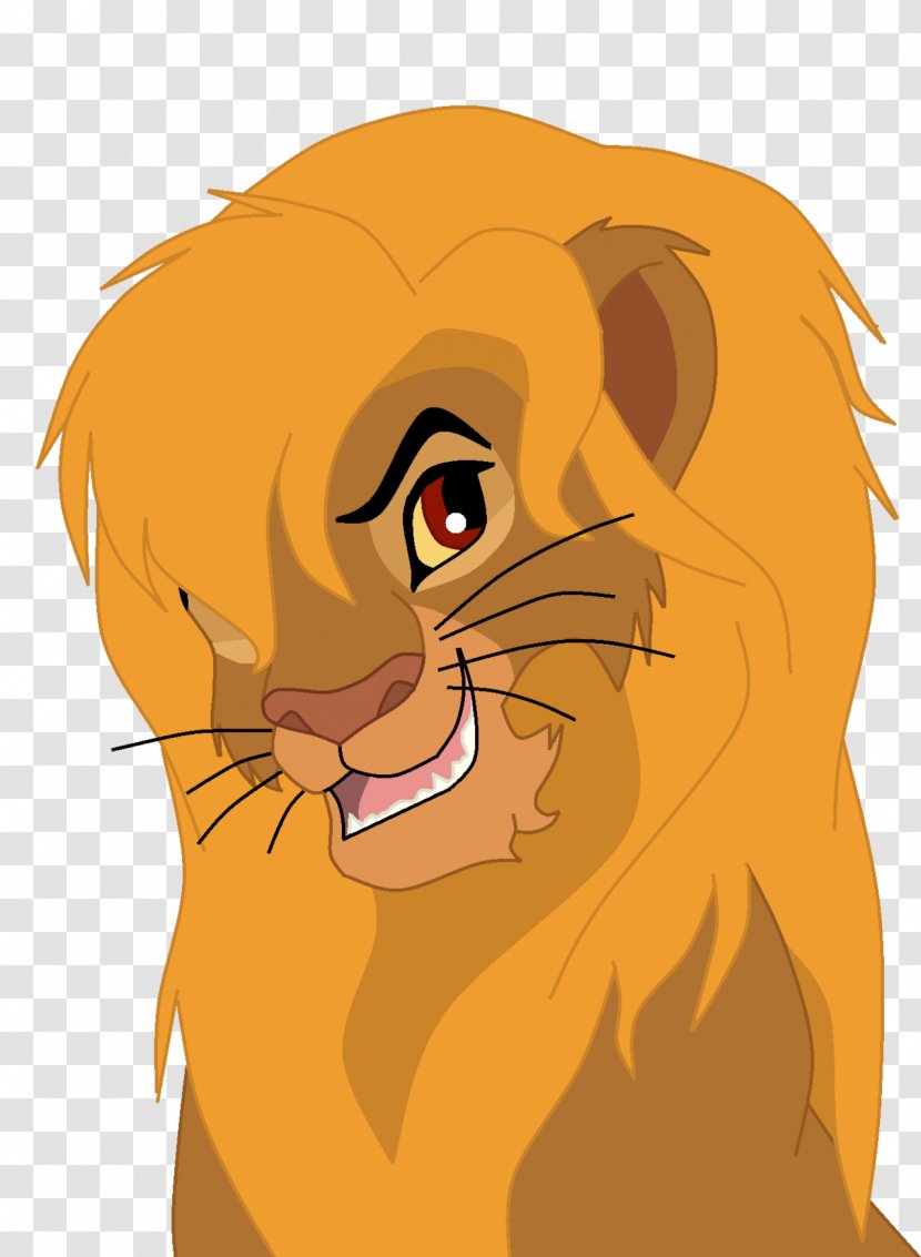 Whiskers Lion Snout Cat Mammal Transparent PNG