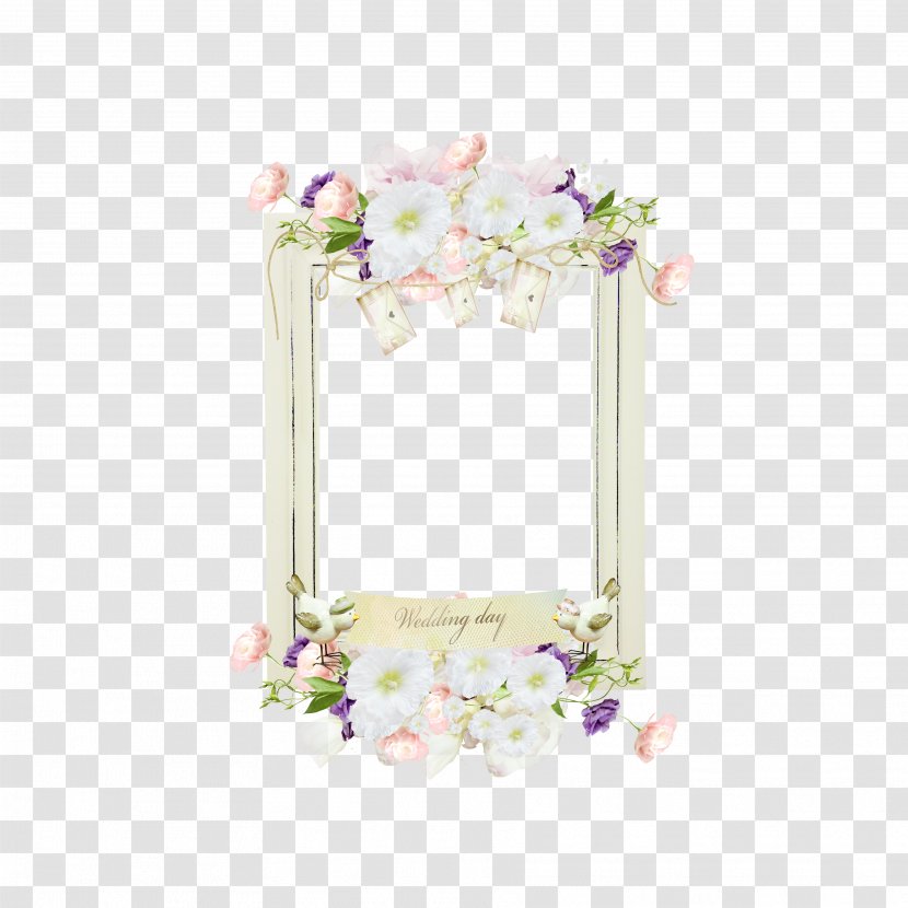 Floral Design Child - Children Infants Frame Transparent PNG