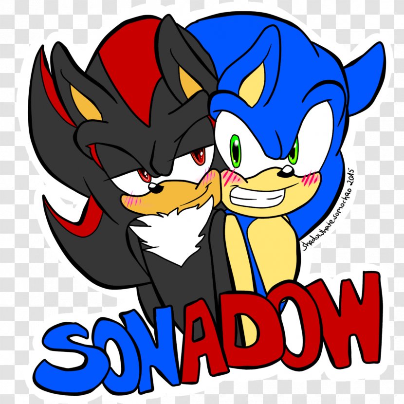 Shadow The Hedgehog Sonic & Sega All-Stars Racing Knuckles Echidna Amy Rose - Kiss On Cheek Transparent PNG