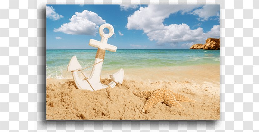 Desktop Wallpaper Storm Beach Anchor - Canvas Print Transparent PNG