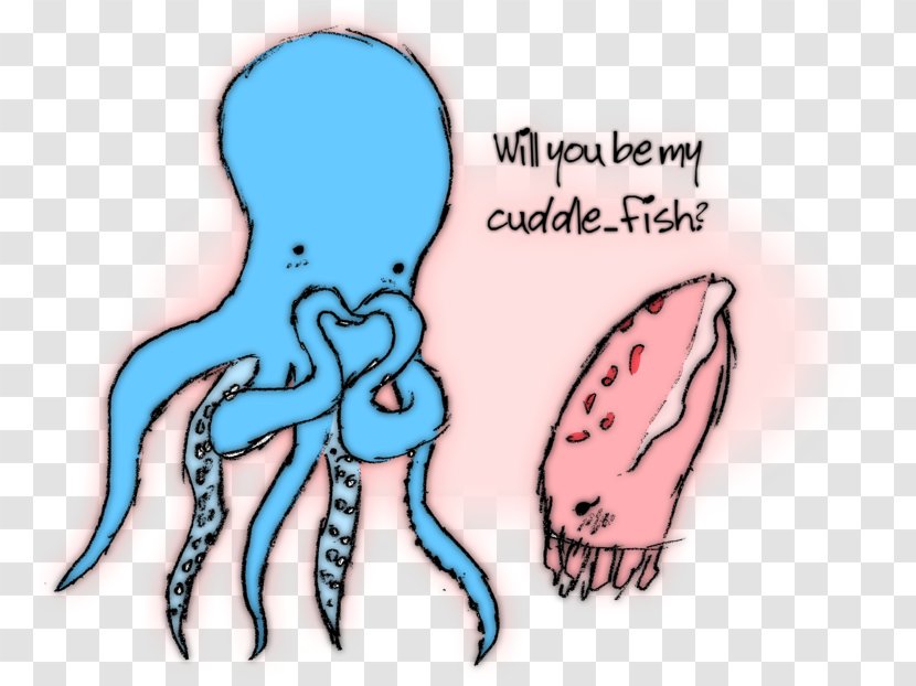 Octopus Cuttlefish Cephalopod Art Thumb - Tree - Cuttle-fish Transparent PNG