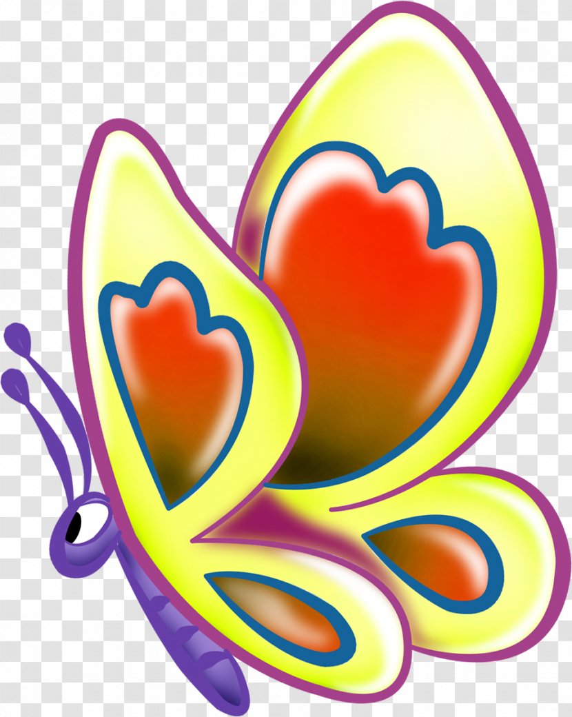 Butterfly Insect Clip Art Animation Drawing - Lepidoptera Transparent PNG