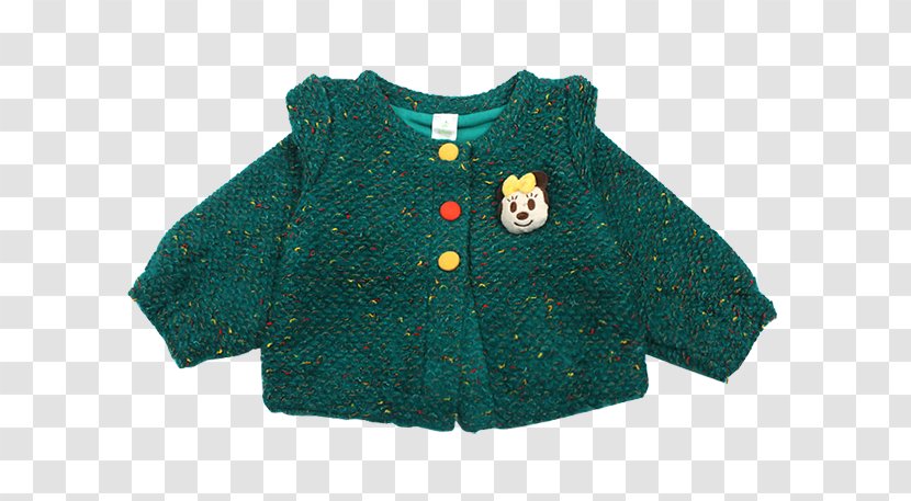 Sleeve Outerwear Button Sweater Blouse - Children Cardigan Jacket Transparent PNG