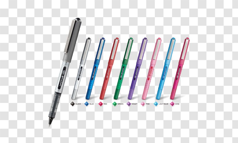 Ballpoint Pen Uni-ball Rollerball シグノ クルトガ - Pencil - Eye Balls Transparent PNG