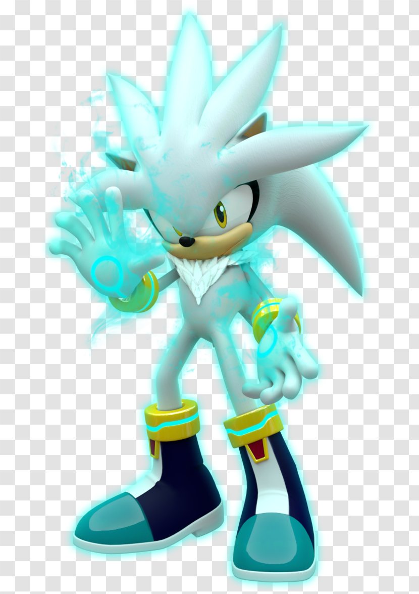 Sonic The Hedgehog Shadow Generations Silver - Figurine - Snowboard Transparent PNG