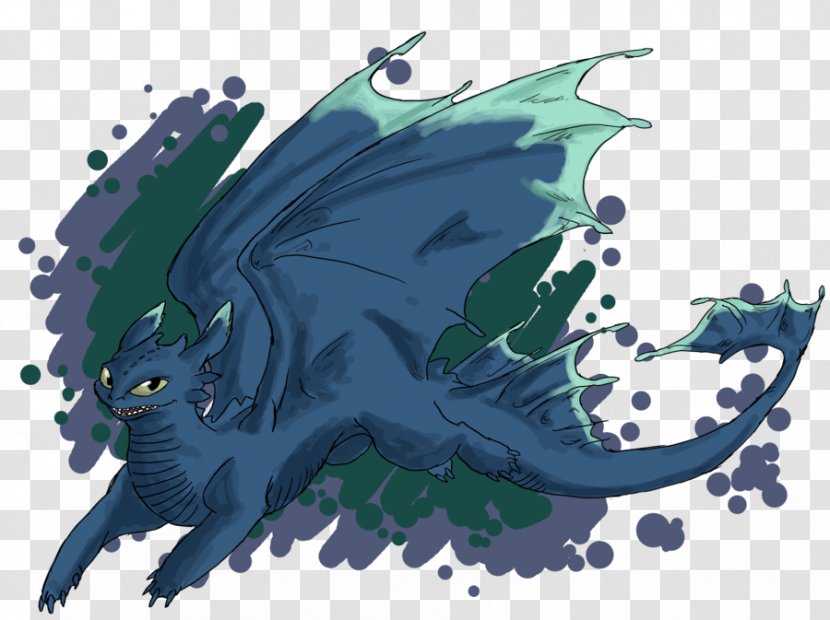How To Train Your Dragon Drawing Fan Art Toothless - Digital Transparent PNG