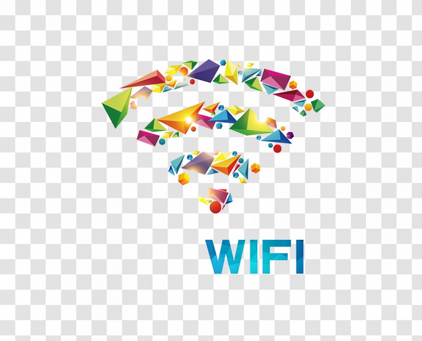 Wi-Fi Wireless Icon - Mifi - Geometric WIFI Transparent PNG