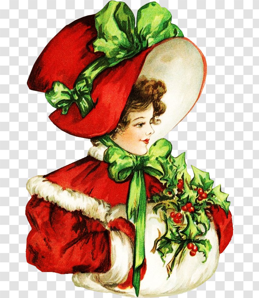 Santa Claus Christmas Elf Clip Art - Food - Victorian Women Cliparts Transparent PNG
